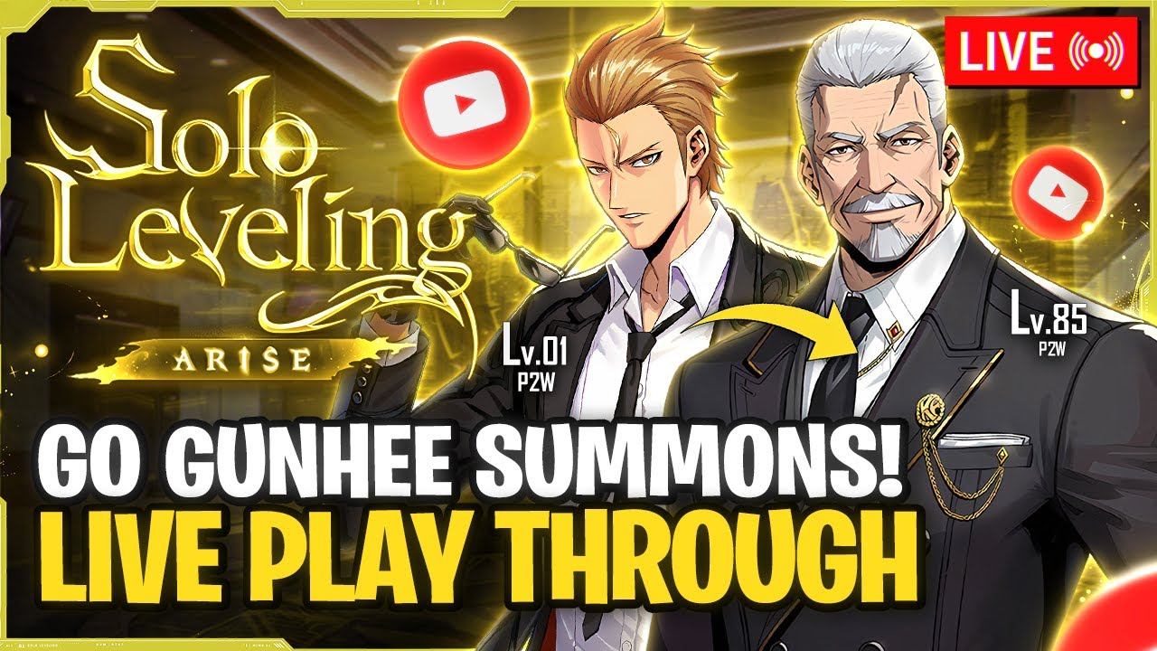 716K &bull; GO GUNHEE SUMMONS!🎅🏻 Guild Boss Raids + Testing! | Solo Leveling: ARISE