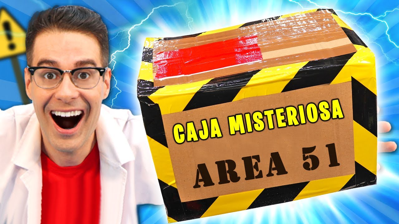 ABRO CAJA MISTERIOSA DE MIS VECINOS DEL AREA 51 !!