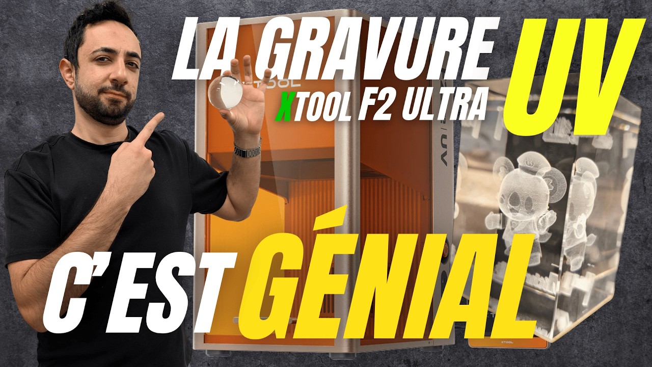L'AVENIR de la gravure laser ! xTool F2 ULTRA UV !