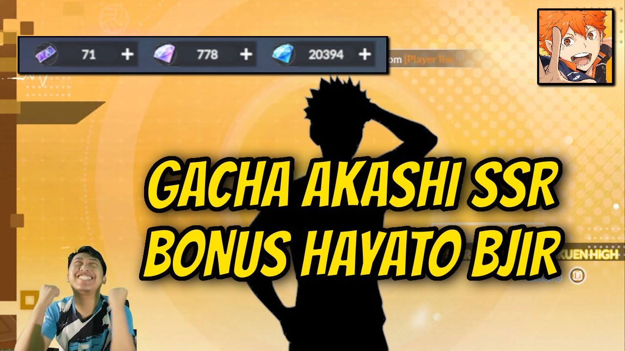 Gacha Akashi SSR untuk Bokuto UR! Finally 100K Rating! - Haikyu Fly High
