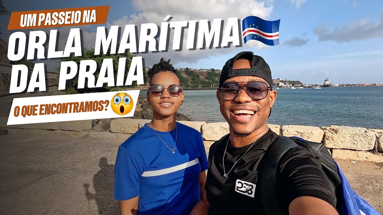 VOCÊ NÃO ACREDITA NO QUE ENCONTRAMOS NA ORLA DA CIDADE DA PRAIA_CABO VERDE
