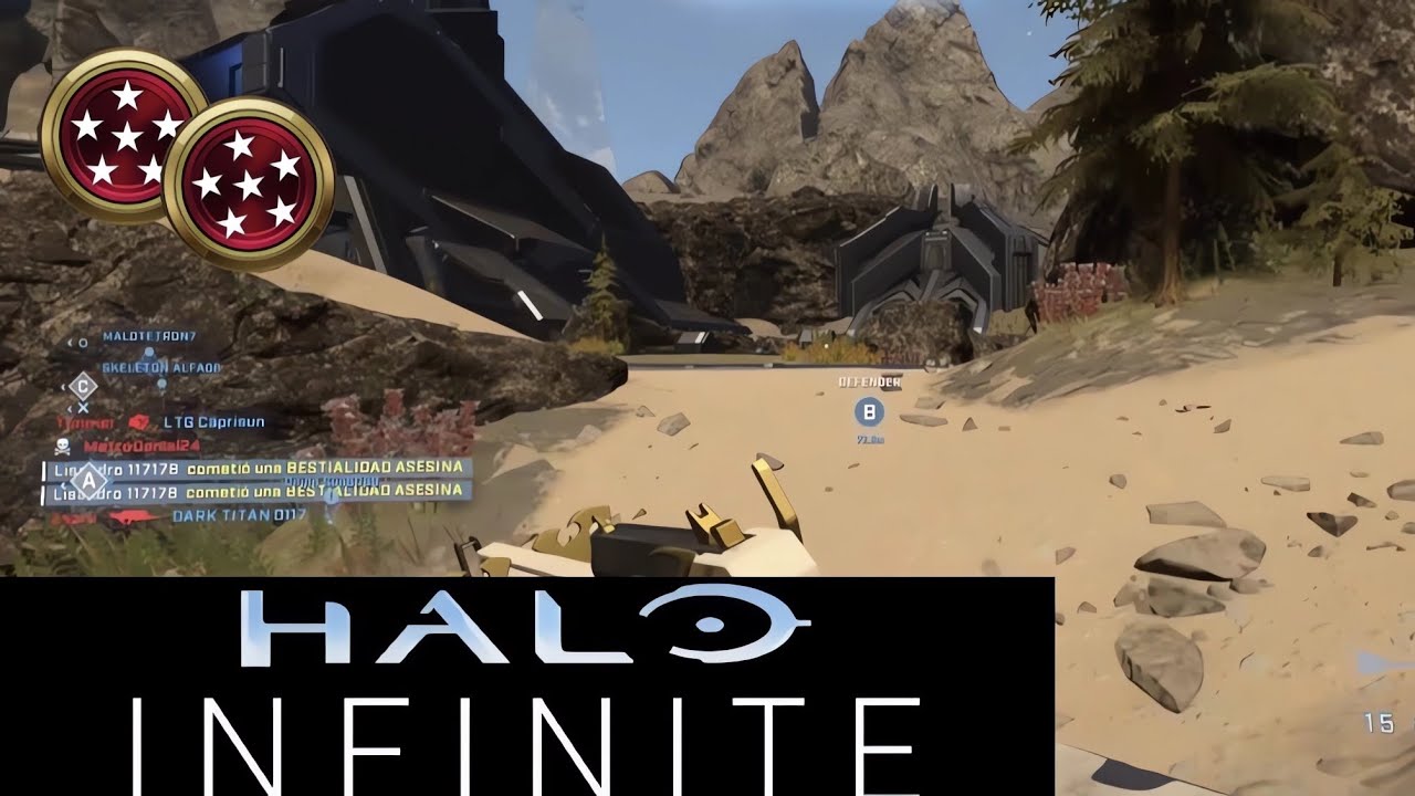DESTROZANDO ENEMIGOS PARA CAPTURAR LAS ZONAS Halo Infinite 4K