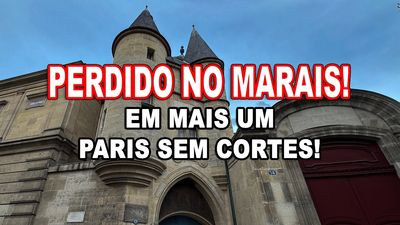 PERDIDO NO MARAIS! MAIS UM PARIS SEM CORTES PRA VOCÊS! #marais #paris #andredegrossi