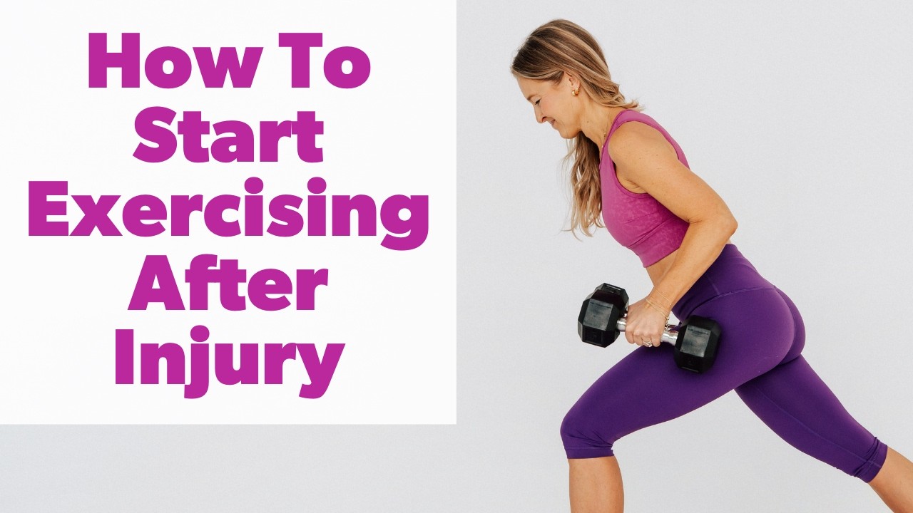 HOW TO START EXERCISING AFTER INJURY