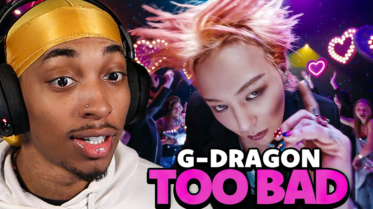 VexReacts To G-DRAGON - DRAMA & TOO BAD MV