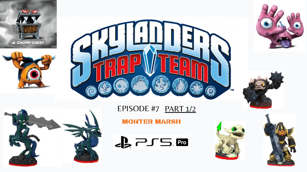Skylanders trap team PS5 - CHAPER 7 (GUIDE 100%) PART 1/2