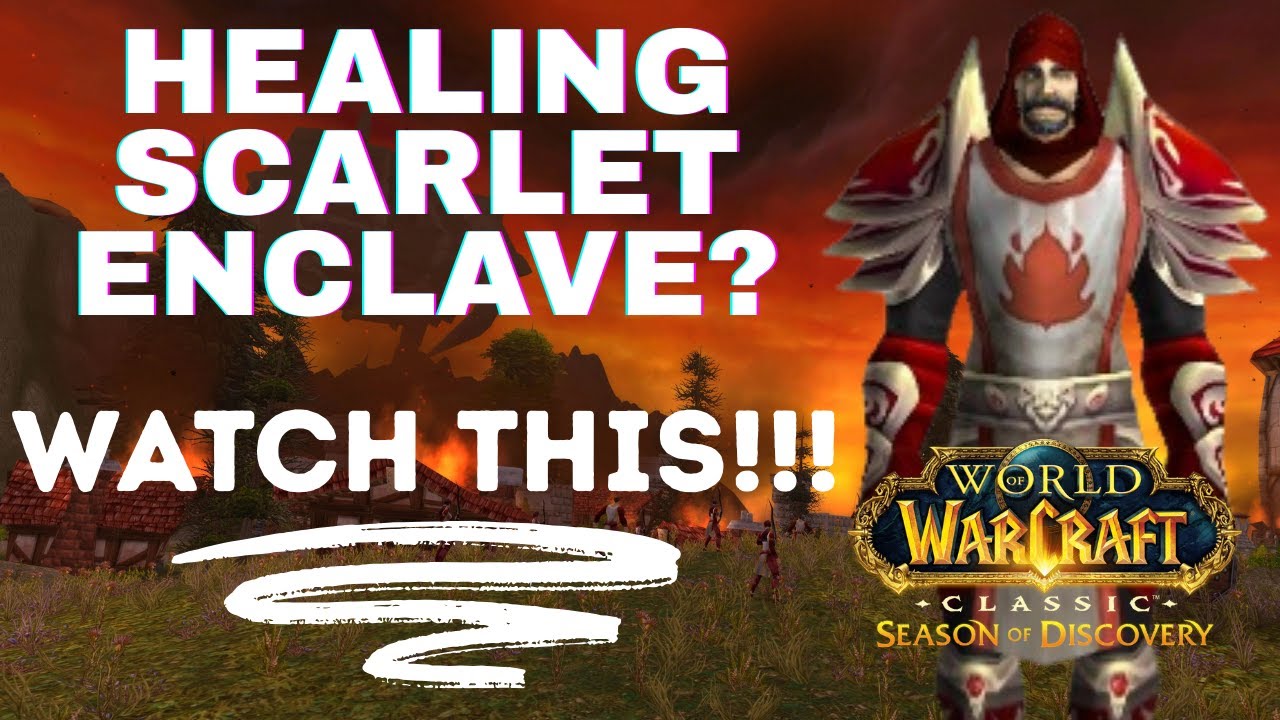 TIPS AND TRICKS - HEALING SCARLET ENCLAVE