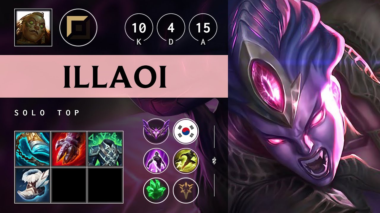 Illaoi Top vs Mordekaiser - KR Master Patch 25.06