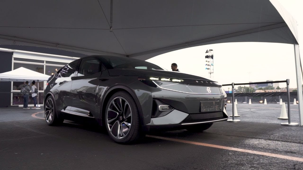 Byton Concept EV first ride