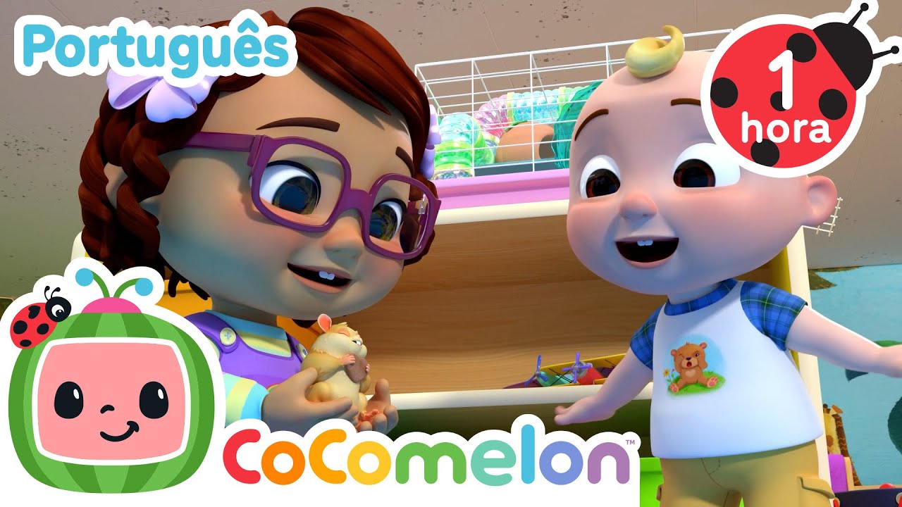 Cuidando dos animais de estimação | Cocomelon Brasil | Músicas Infantis em Português