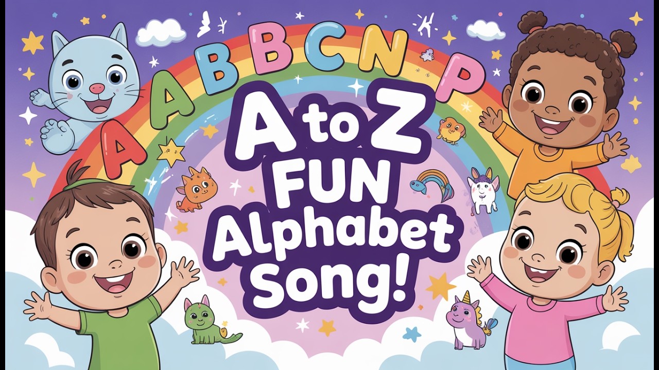 A to Z Fun Alphabet Song for Kids | Learn ABC with Sounds & Beats | Toddler Educational Rhyme #abc