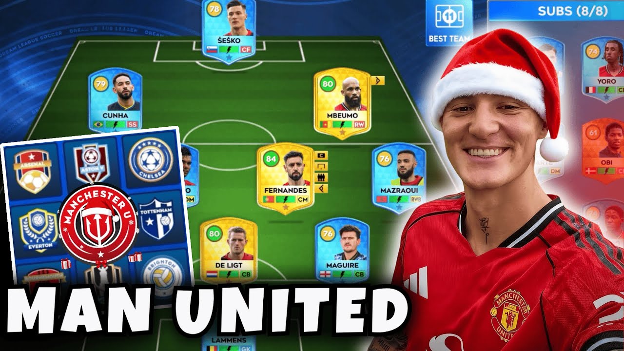 I WON 9 GAMES STRAIGHT! DLS 26 Christmas Reward Opening 🎁