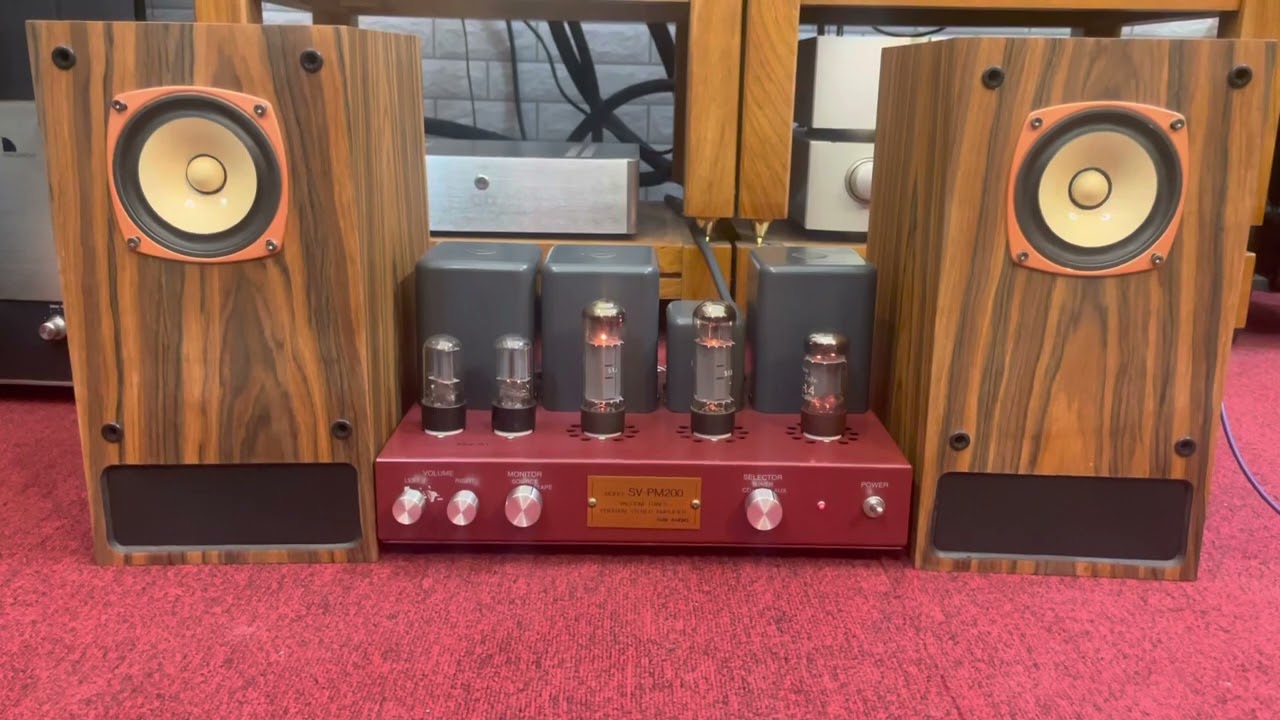 Testing Fostex FE-103Sol with Sun Audio SV-PM200 Tube Amplifier #KongMengAudio