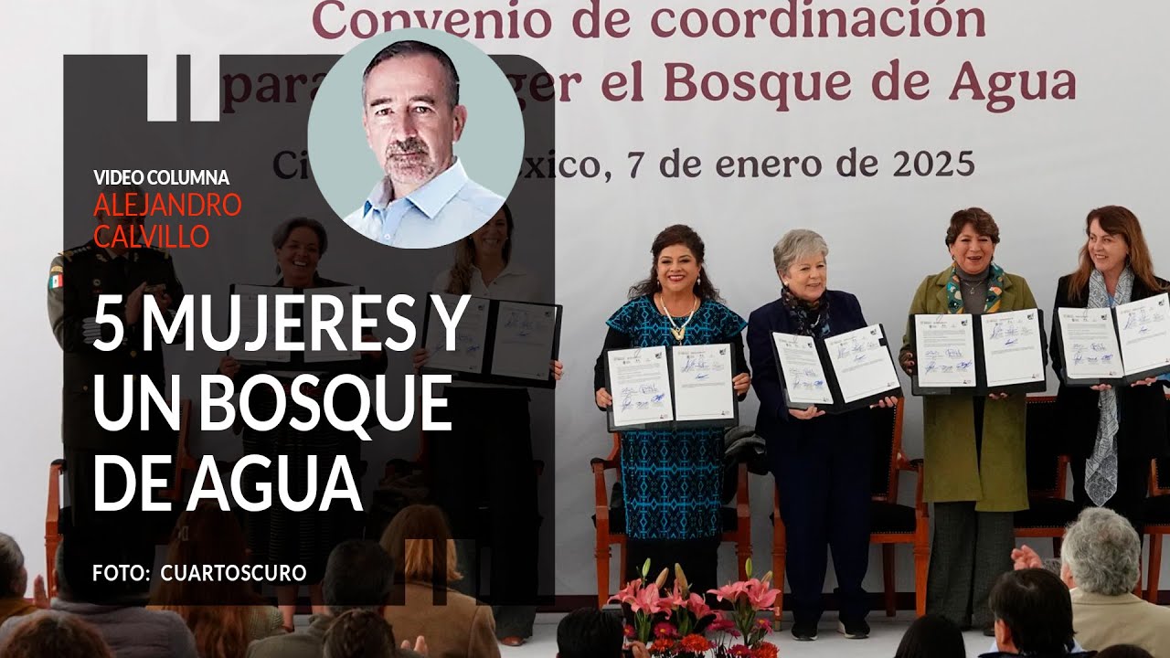 5 mujeres y un Bosque de Agua. Por Alejandro Calvillo