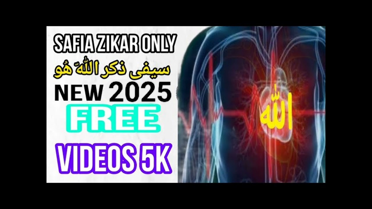 New Saify Zikir 2025, by M. Kawish Saify 
