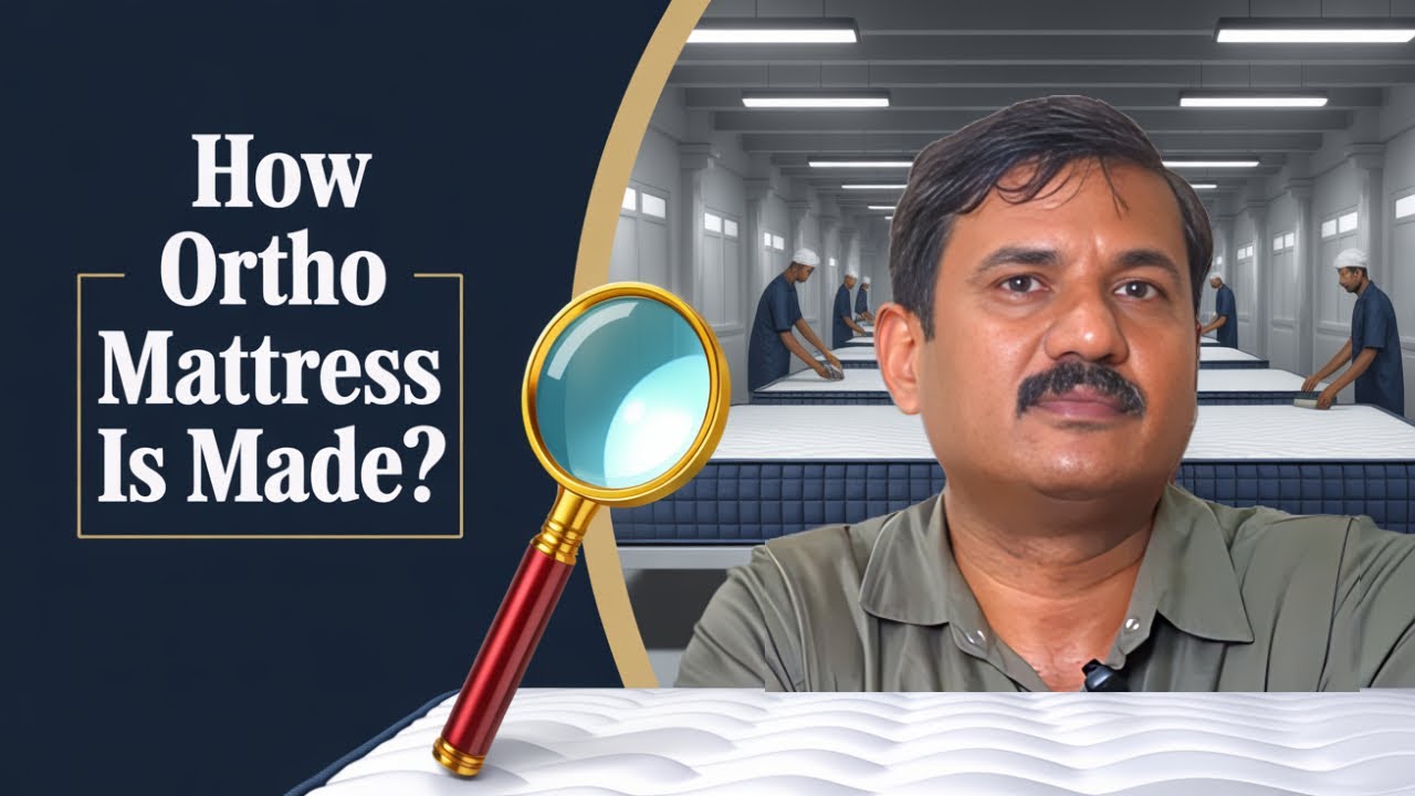 Manufacturing of UroTop Orthopedic Mattress in Factory # 🛏️ | Urotop Model by Comfortline
