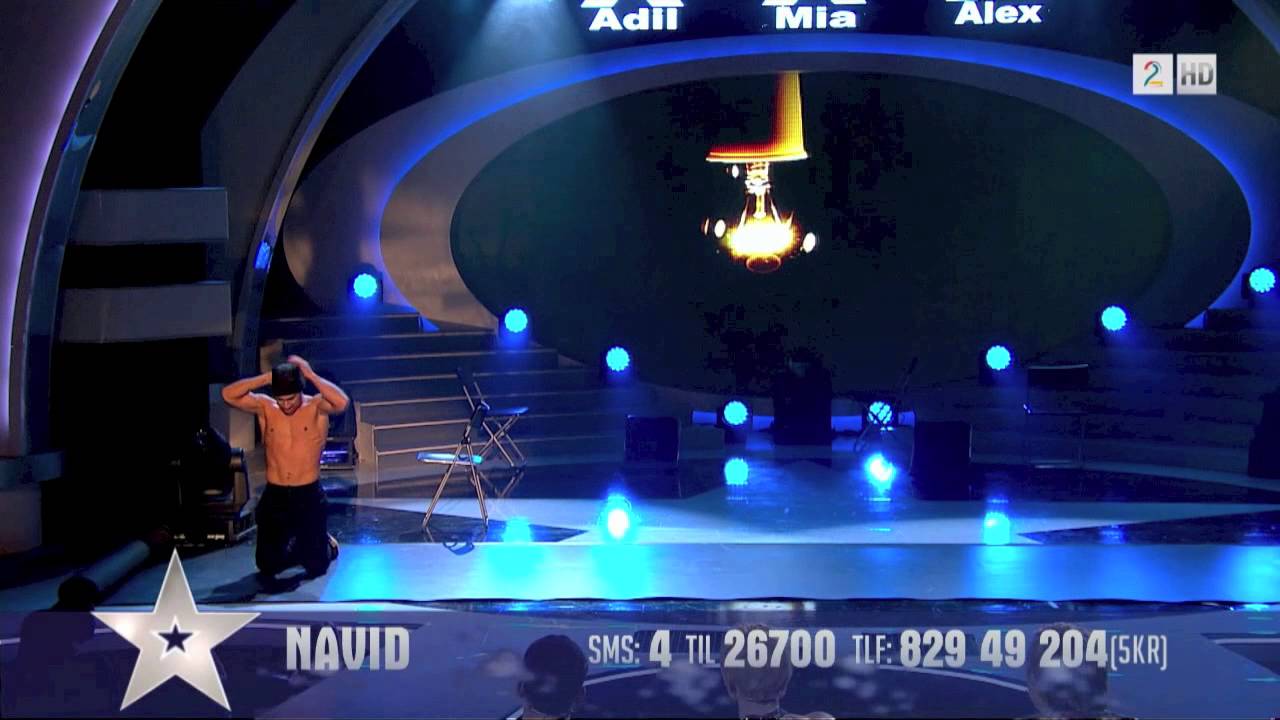 Navid Rezvani at Norway´s Got Talent 2012 Quarter Finals