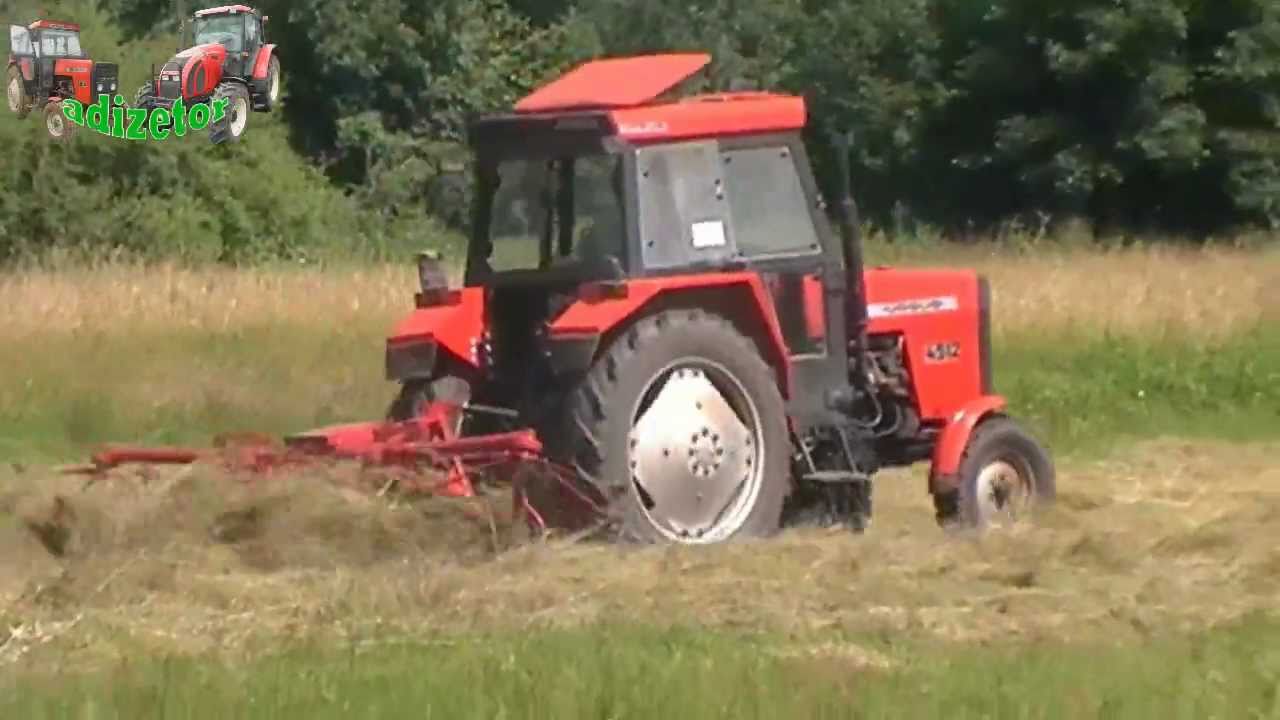 Sianokosy 2011, cz. 1 / 2. [KOSZENIE I PRZEGRABIANIE].