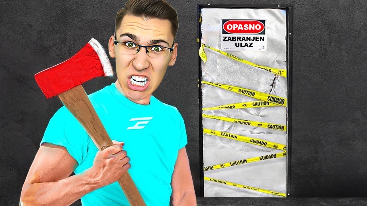 RAZBIJAM 100 ZAKLJUČANIH VRATA!!