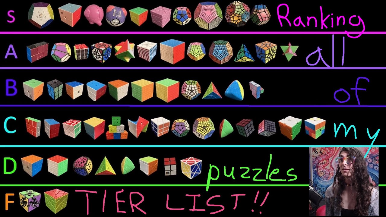 ranking every twisty puzzle i own