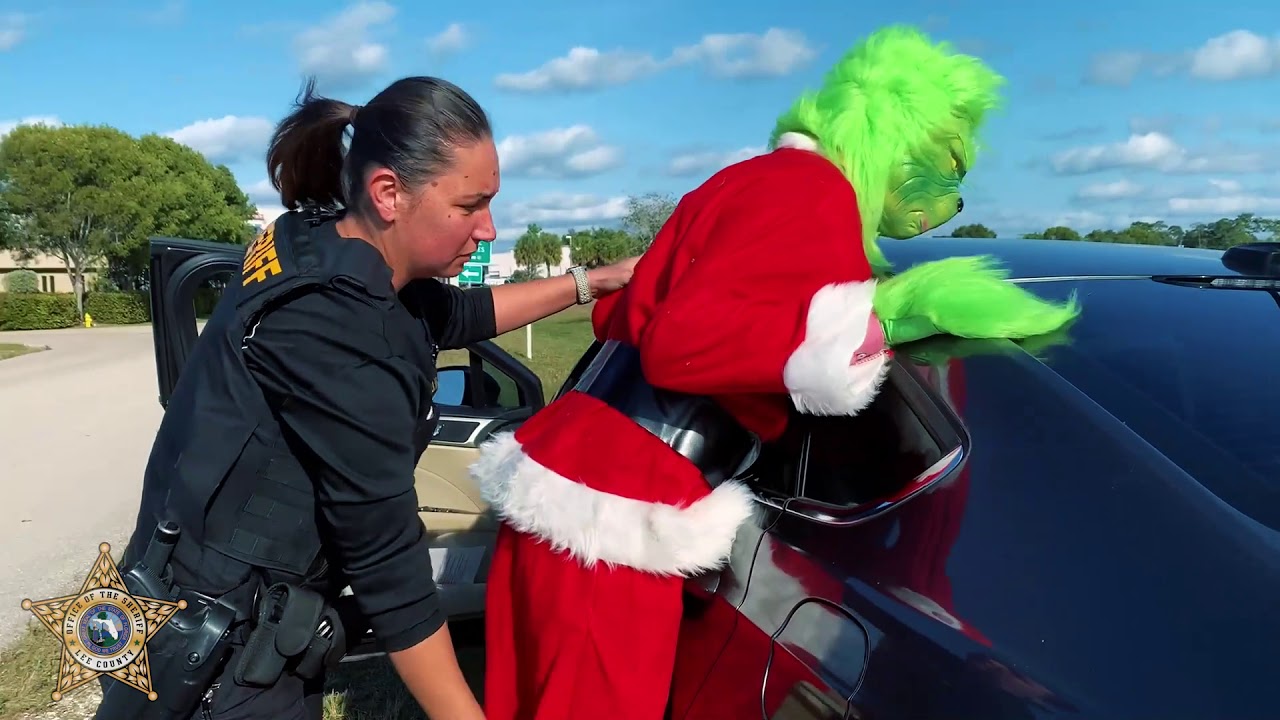 Sheriff Carmine Marceno Announces: How the Grinch...Got Arrested (Sighting#3)