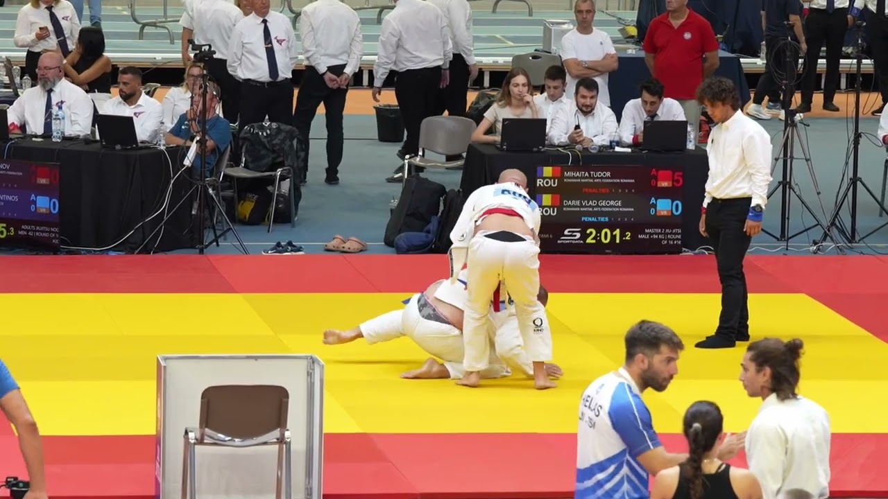 MIHAITA TUDOR (ROM) vs DARIE VLAD GEORGE (ROM) Jiu Jitsu Balkan Open Championship Athens 2025