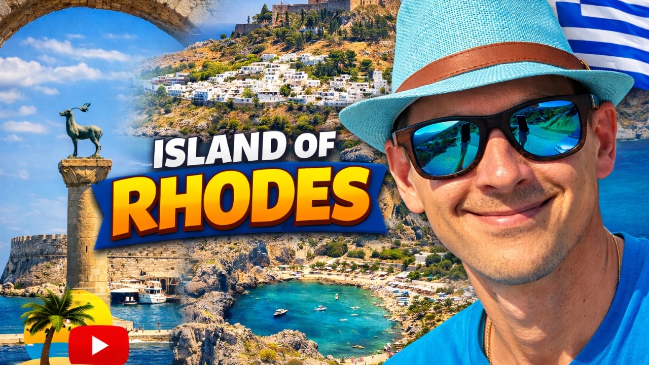 Rhodes Island Greece 🇬🇷 Explore Like a Local | A Cinematic Journey (4K)