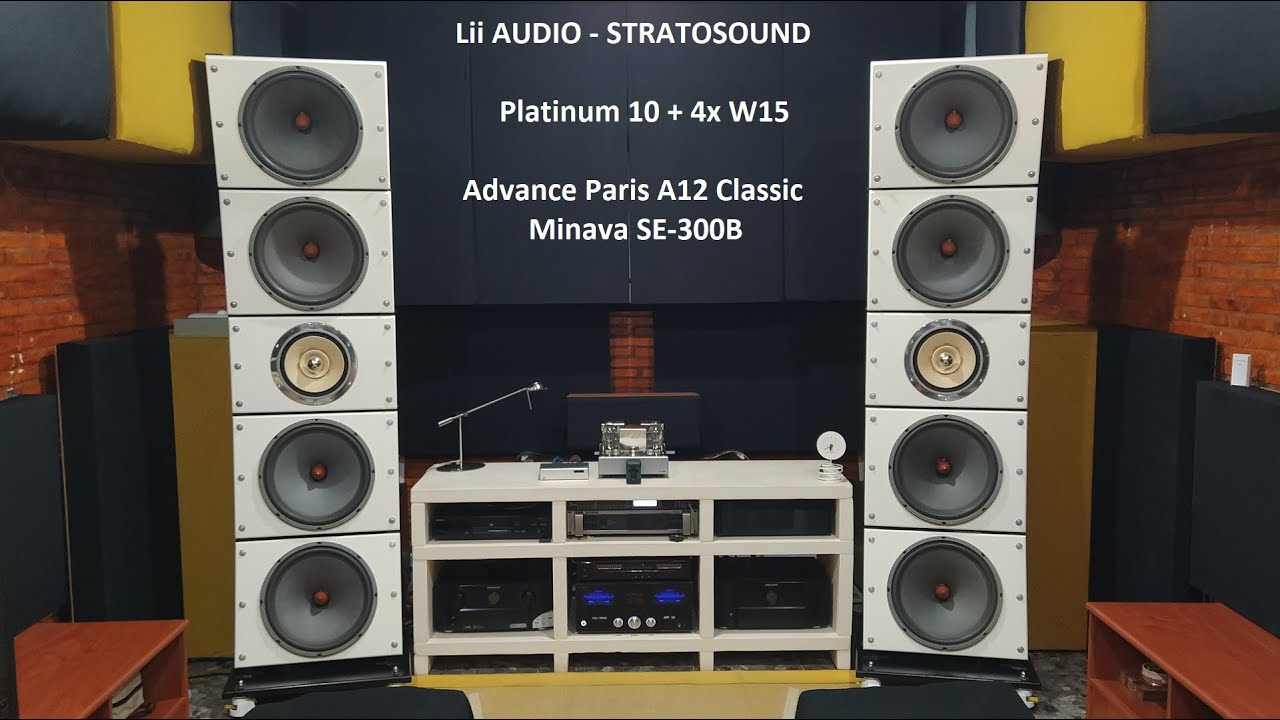Lii Audio – StratoSound – Platinum 10 + 4 W15