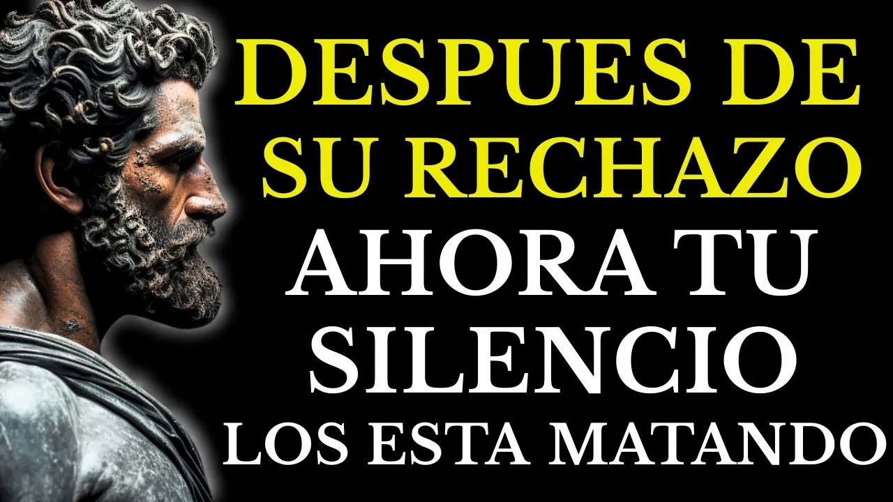 ASÍ GOLPEA TU SILENCIO A QUIEN TE PERDIÓ SIN VALORARTE l ESTOICISMO l ESTOICISMO