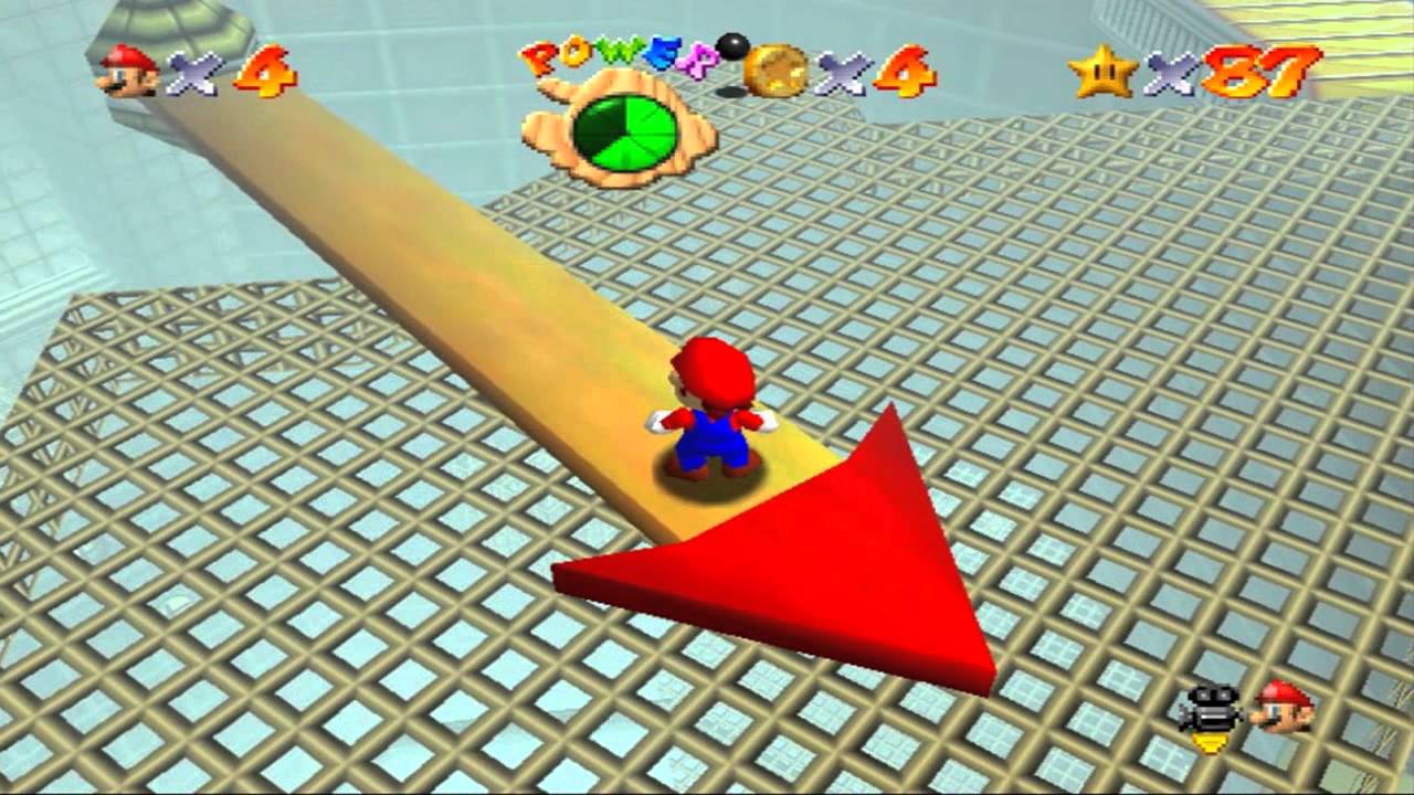 Super Mario 64 - Horloge Tic-Tac - Etoile 3 : Chevauchez l'aiguille
