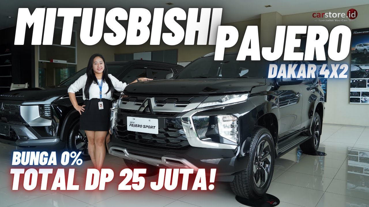 Mitsubishi Nekat Diskon Apa Sampai 100 Juta⁉️Review Pajero Sport 2.4 Dakar 4x2 Diesel Terbaru 2025