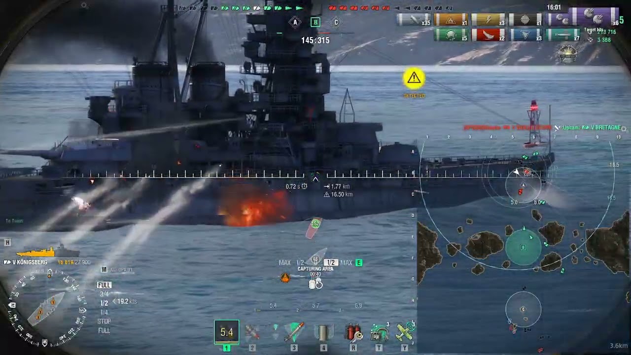 WORLD OF WARSHIPS FOCUS THE CAESAR