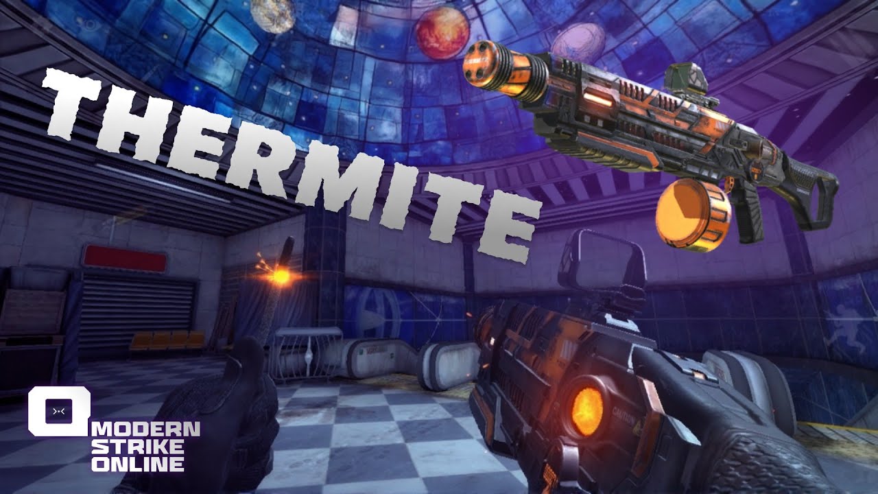 ТЕРМИТ—ДРОБОВИК КОТОРЫЙ ПЛЕВАЛ НА ВСЕХ: ОБЗОР НА САМЫЙ ИМБОВЫЙ СТВОЛ Modern Strike Online
