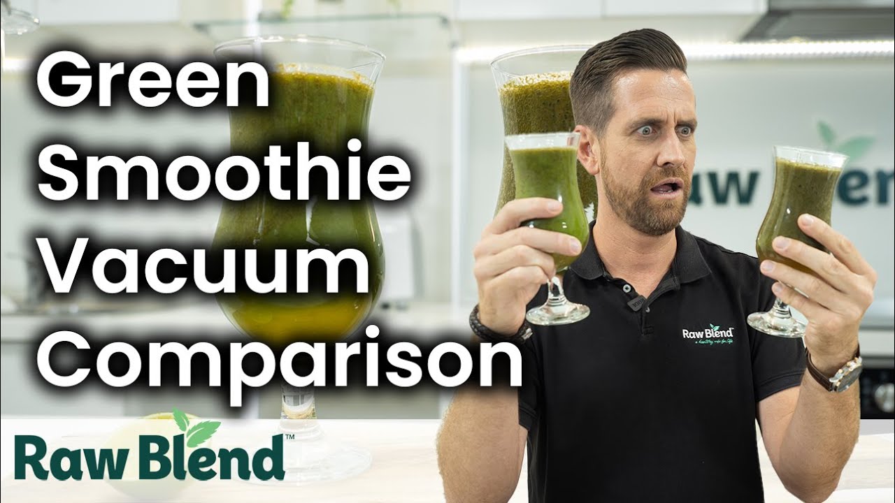Green Smoothie Comparison | Tribest Dynapro High Speed Vacuum Blender