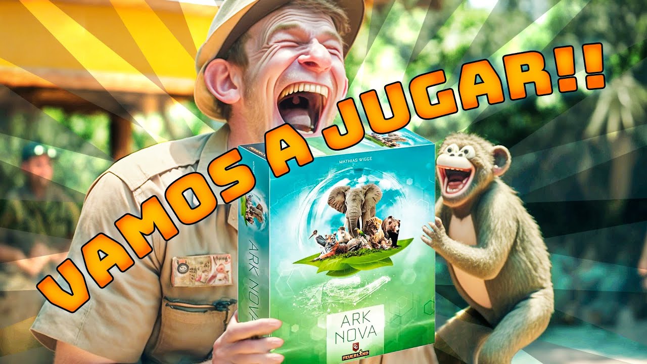 Vamos a jugar Ark Nova el juego de mesa (Modo Solitario)