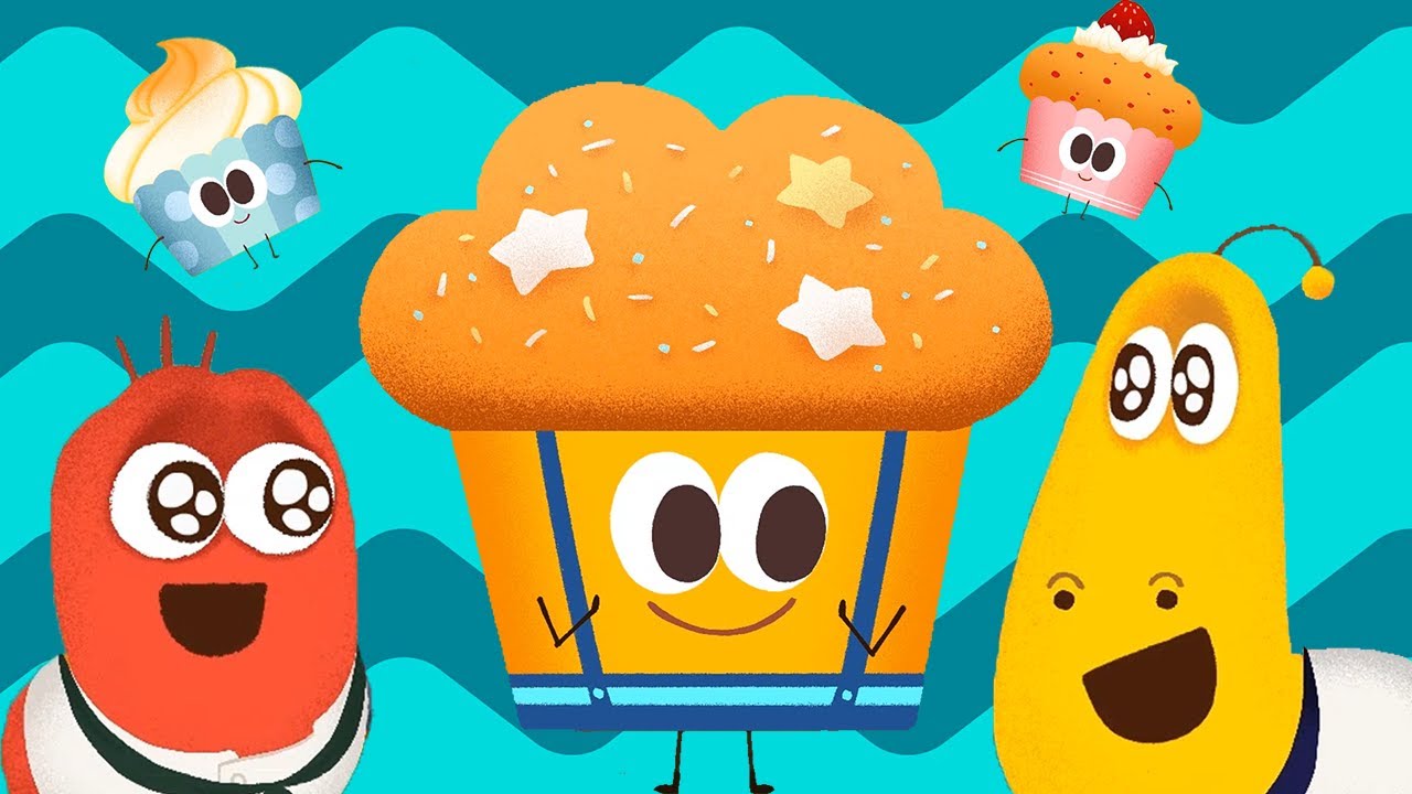 The Muffin Man 🧁Kids Songs & Nursery Rhymes | LarvaKids