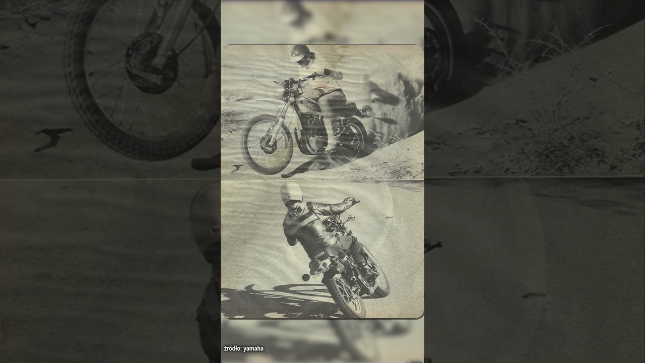 Yamaha XT500 to legenda kt&oacute;ra nie wybacza!