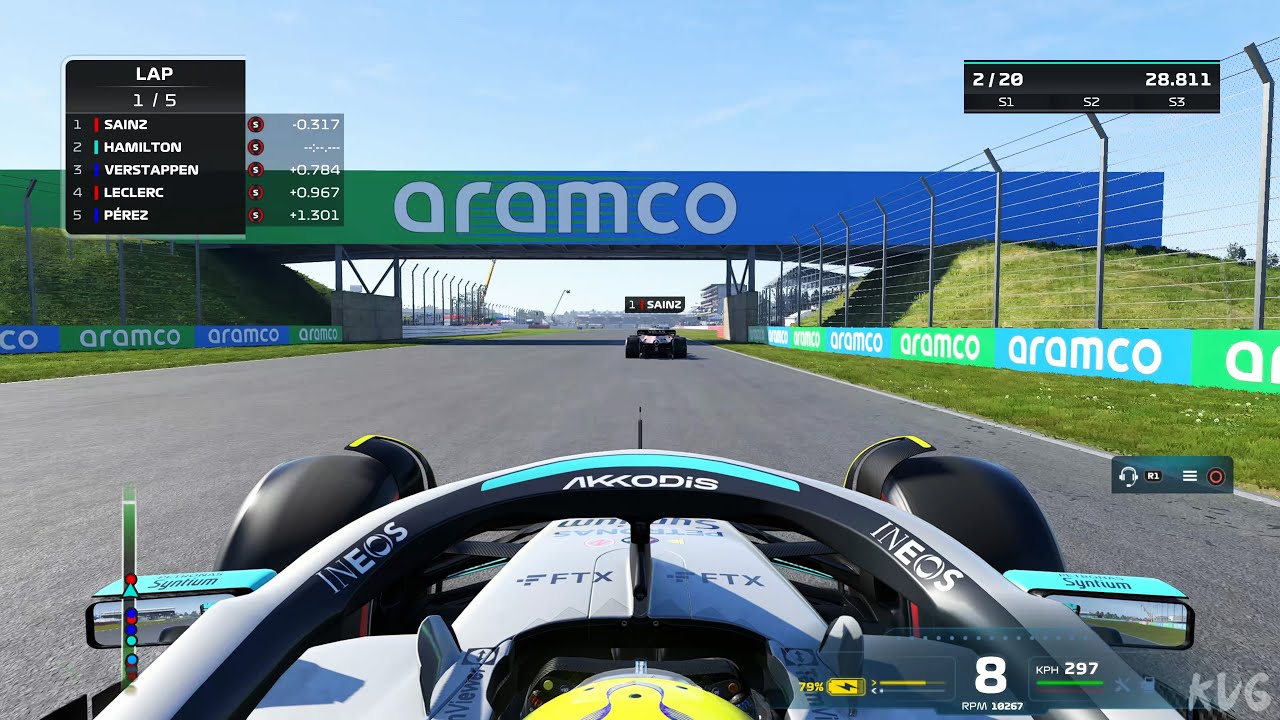 F1 22 - Lewis Hamilton Gameplay (PS5 UHD) [4K60FPS]