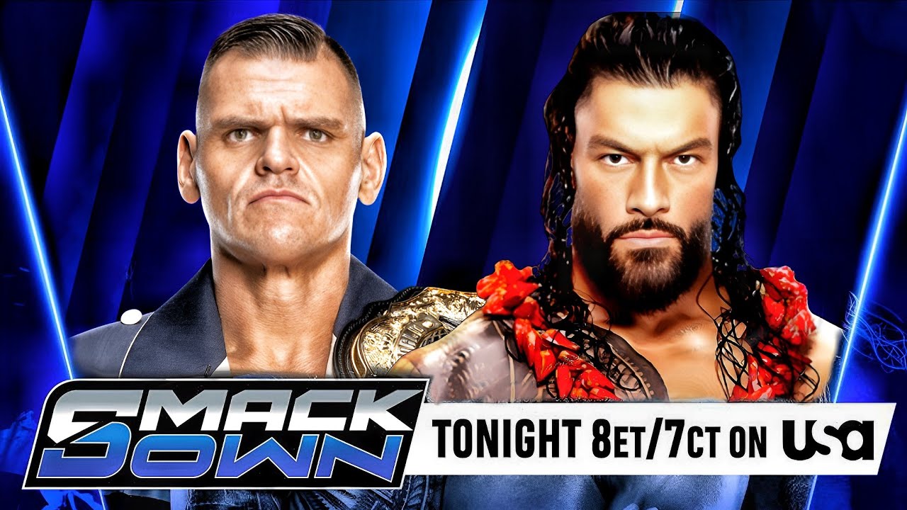 Roman Reigns vs Gunther Full Match WWE SMACKDOWN 2026 - Original Tribal Chief vs The Ring General