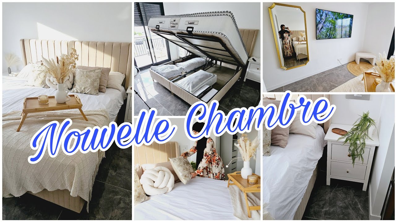 ✨️ROOM TOUR _ Nouveau Lit _ Chevet Ikea✨️Motivation déco rangement #roomtour #ikea