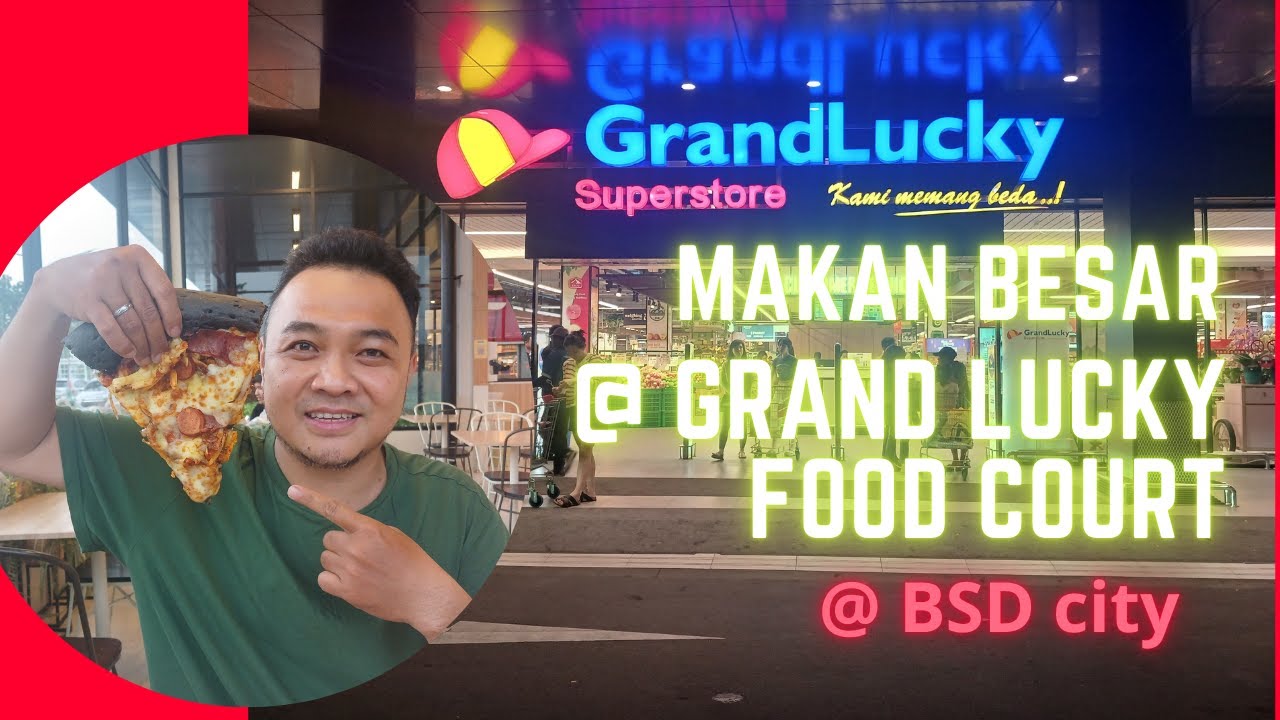 kulineran di grand lucky bsd city , grand lucky bsd serpong , pizza jumbo di grand lucky bsd
