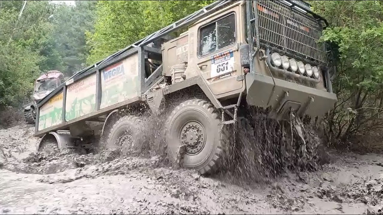 Rajd Rallye Breslau 2025 Żagań EXTREME BIAŁE BŁOTA, ciężarówki, zmoty