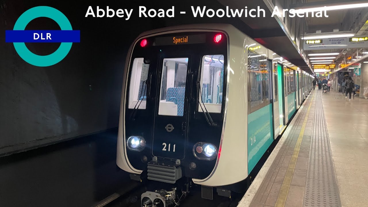 *NEW* DLR B23 Stock - Abbey Road → Woolwich Arsenal