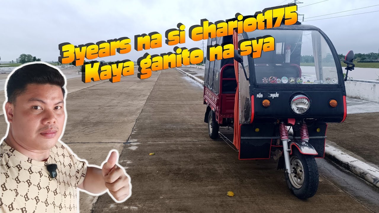 SITWASYON NI CHARIOT175 AFTER 3YEARS MGA  NATITIRANG MATIBAY #rusichariot175 #tuktuk #trike 