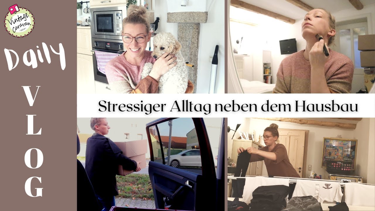 Alltagsvlog 🧹🧺| Wie lange schaffe ich das? |  Kompletter Tag neben Haushalt, Familie und Hausbau |