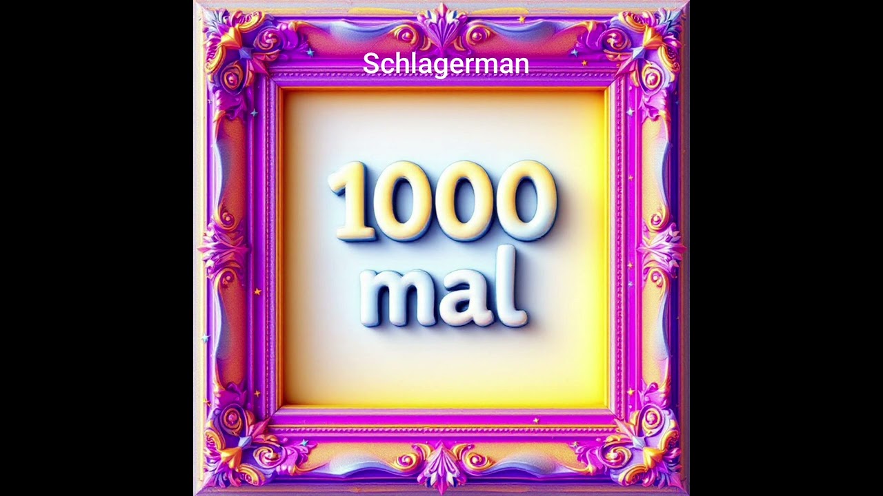 @Schlagerman - 1000mal