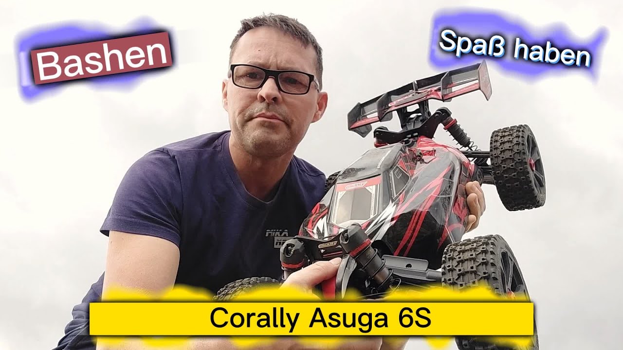 H&auml;rtetest - So haltbar ist der Corally Asuga 6S RTR - Fahren am Limit #rc #rccar #bash #offroad