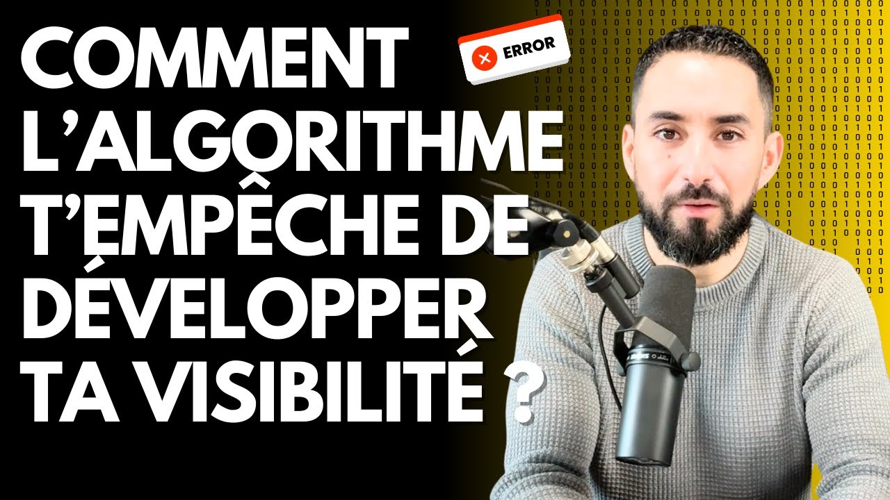 Les ALGORITHMES sont-ils vraiment responsables de ton MANQUE de VISIBILITÉ ?