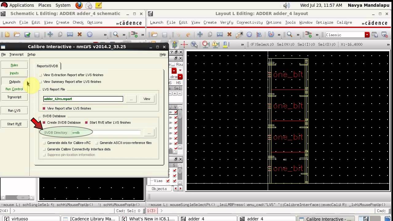 How to run Calibre LVS using Calibre Interactive