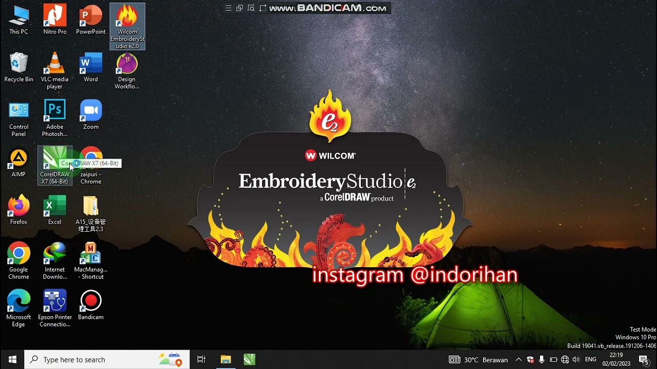Cara install wilcom e2.0 untuk windows 10 pro 64 bit Part3 #youtube #1000subs